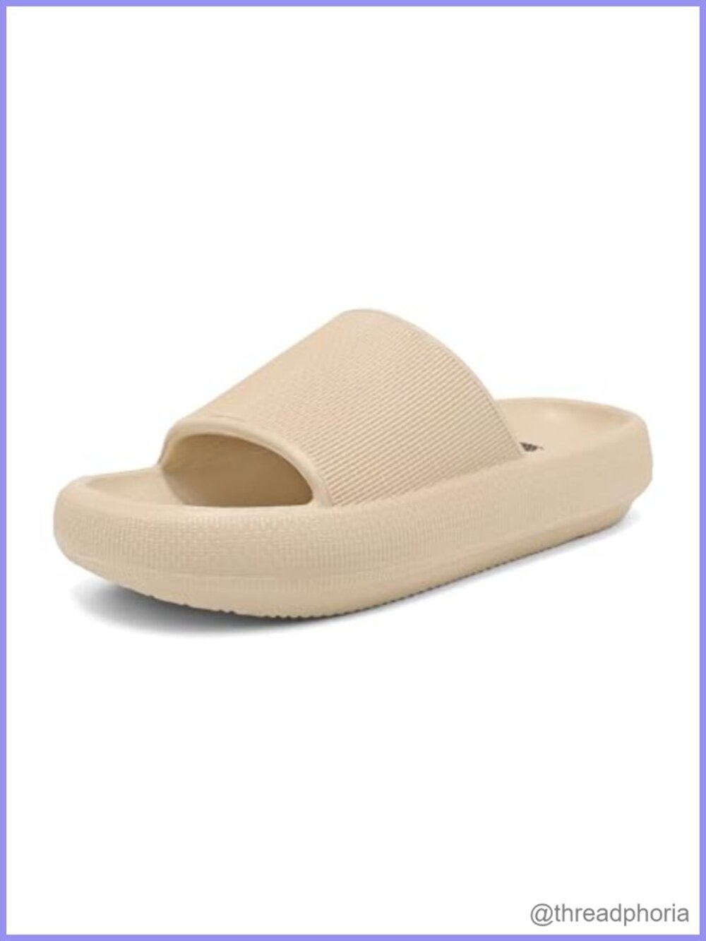 Cloud Slide Sandals Women Comfort Recovery EVA Platform Adjustable Double